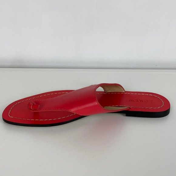 J.Crew 8 Poppy Pink Playa Thong Sandals - Picture 6 of 16